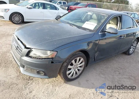 2010 Audi A4 2.0T Premium из США, поврежденный, VIN WAUEFAFL9AN038422